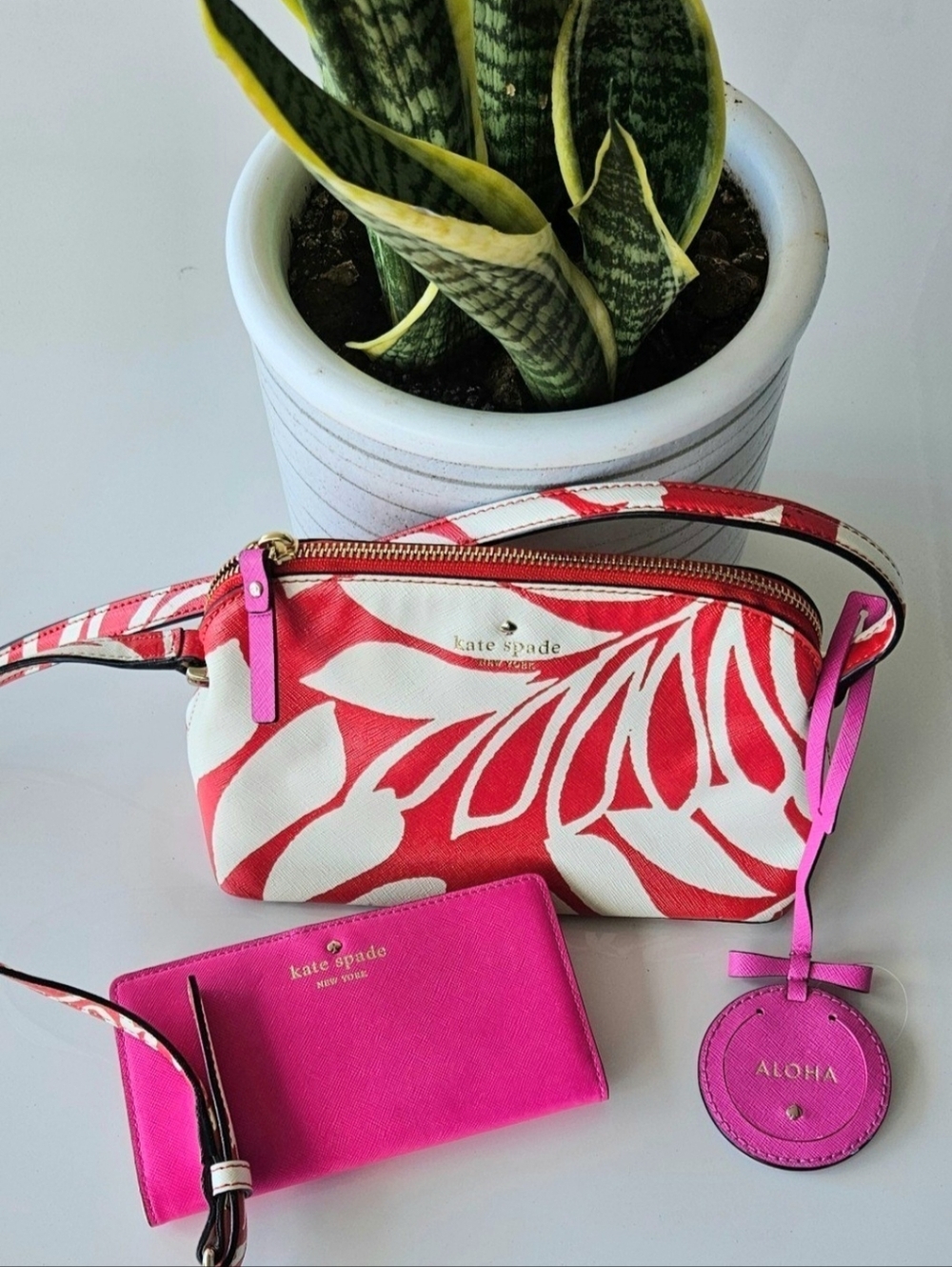 🌴 kate spade 3-piece Curated Hawai'i Exclusive - Tropical Palms Set 🌺